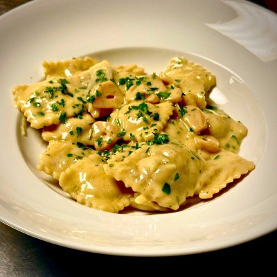 DOMÁCÍ HOUBOVÉ RAVIOLI