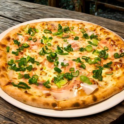 Pizza guanciale