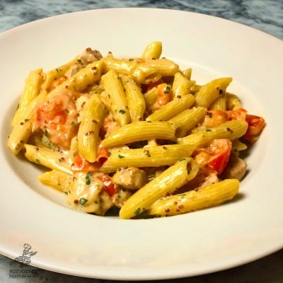 Penne mustarda