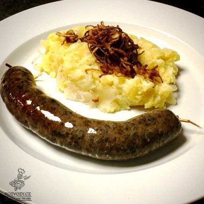 OPEČENÁ JITRNICE S BRAMBOROVOU LEPENICÍ