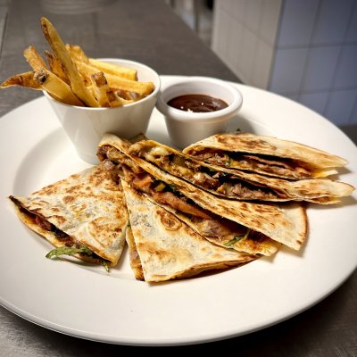 QUESADILLA TRHANÁ KRKOVICE + HRANOLKY