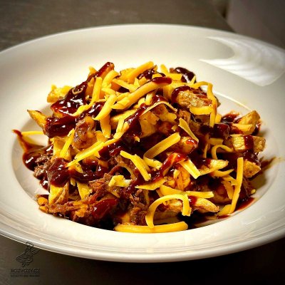 TRHANÉ HOVĚZÍ MASO, DOMÁCÍ HRANOLKY