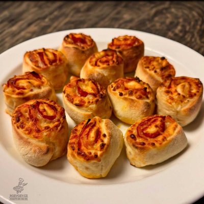 Pizza šneci SALAMINO