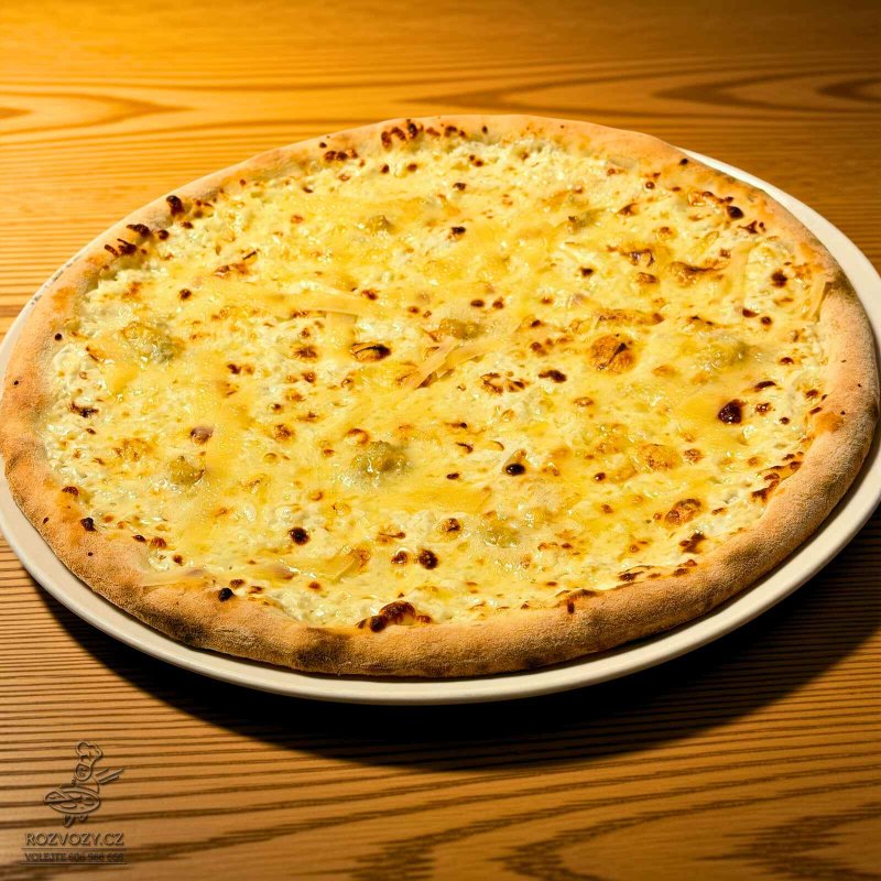 PIZZA QUATTRO FORMAGGI BIANCA